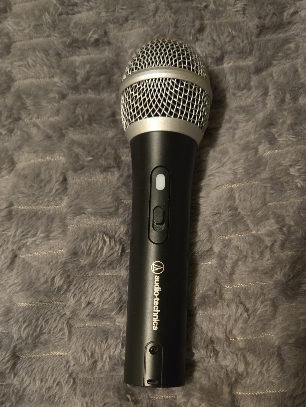 Audio Technica Black and Silver Handheld Vocal Microphone
